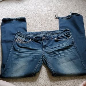 💚💚 royal blue 15x37 boot cut jeans